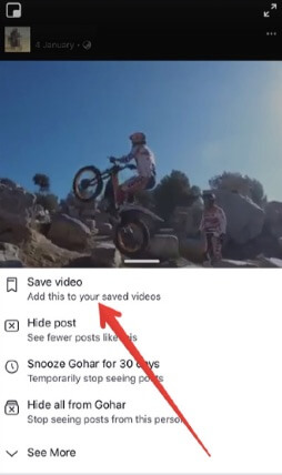 4 načina za spremanje / preuzimanje Facebook videa na iPhone