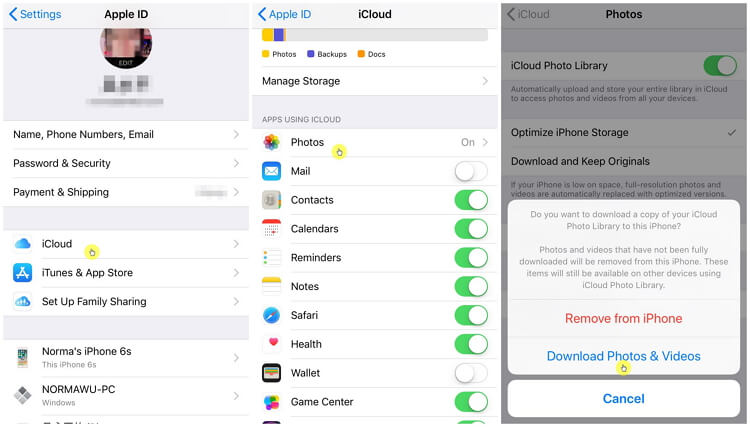 How to Turn off iCloud Photo Library without Deleting Photos