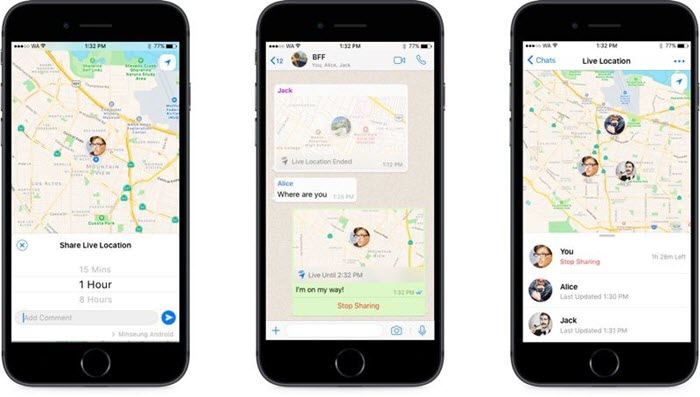 Як надіслати фальшиве розташування на WhatsApp для iPhone та Android