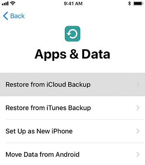 ICloud-тан iPhone-ды қалай қалпына келтіруге болады