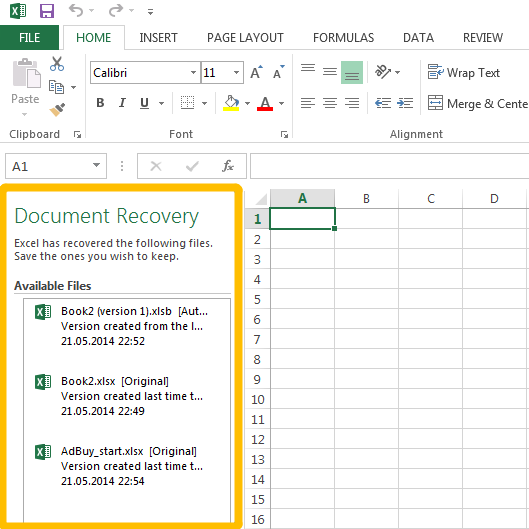 Excel AutoSave Жайгашкан жери: Сакталбаган Excel файлдарын кайдан табууга жана калыбына келтирүүгө болот (2016/2013/2007/2003)