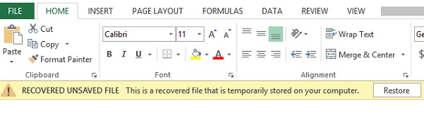 Excel AutoSave Location: Where to Find and Recover Unsaved Excel Files (2016/2013/2007/2003)