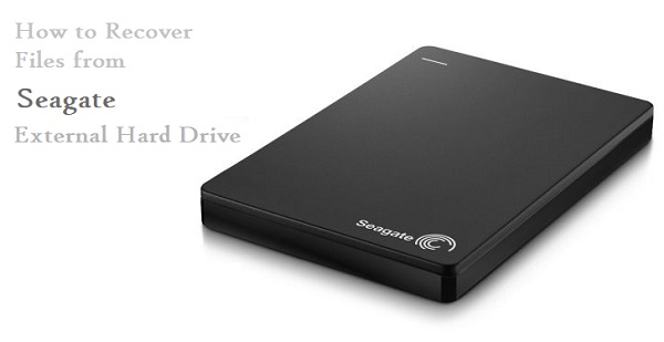 How to Recover Files from Seagate External Hard Drive