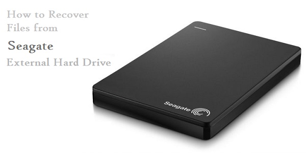 Jinsi ya Kuokoa Faili kutoka Seagate External Hard Drive