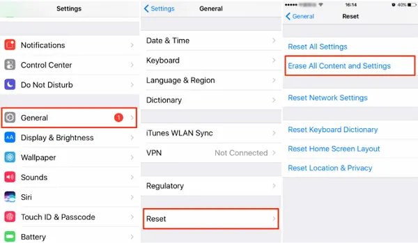 Top 6 Cara pikeun Reset iPhone dikonci tanpa Kodeu aksés