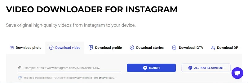 Top 13 Gratis Instagram Video Downloader fir Videoen am Joer 2022 erofzelueden