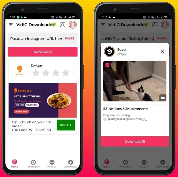 11 Bescht Instagram Downloader Apps fir iPhone & Android am Joer 2022