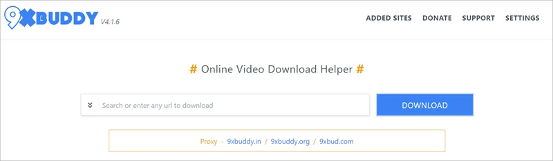 9'de 9xbuddy Gibi En İyi 2022 Alternatif Site