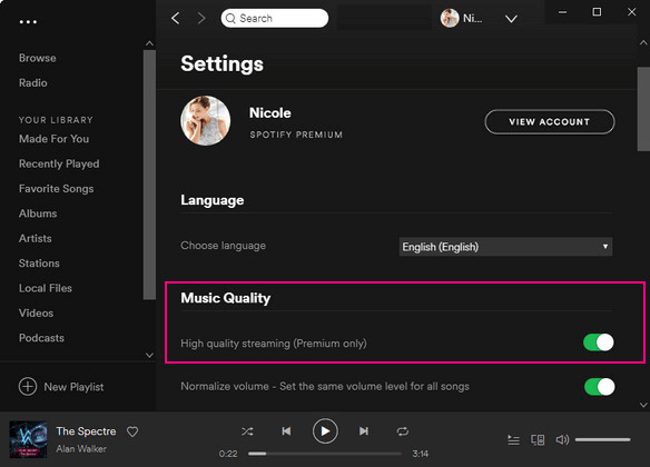 Kako dobiti najbolju kvalitetu Spotify streaminga [Vodič za 2022.]