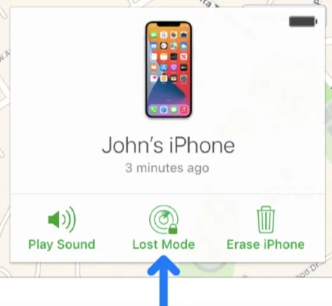 Como desbloquear o iPhone en modo perdido sen contrasinal