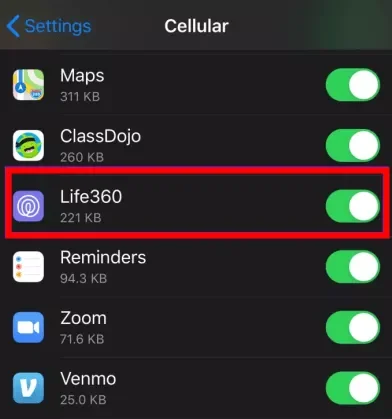 Como deixar un círculo Life360: 5 xeitos sinxelos