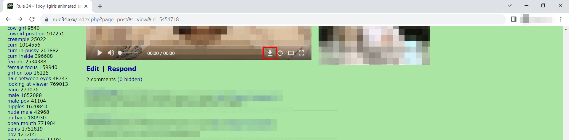 Download Videos from Rule34 &#8211; Hentai/Porn Arts, Comics, and Videos