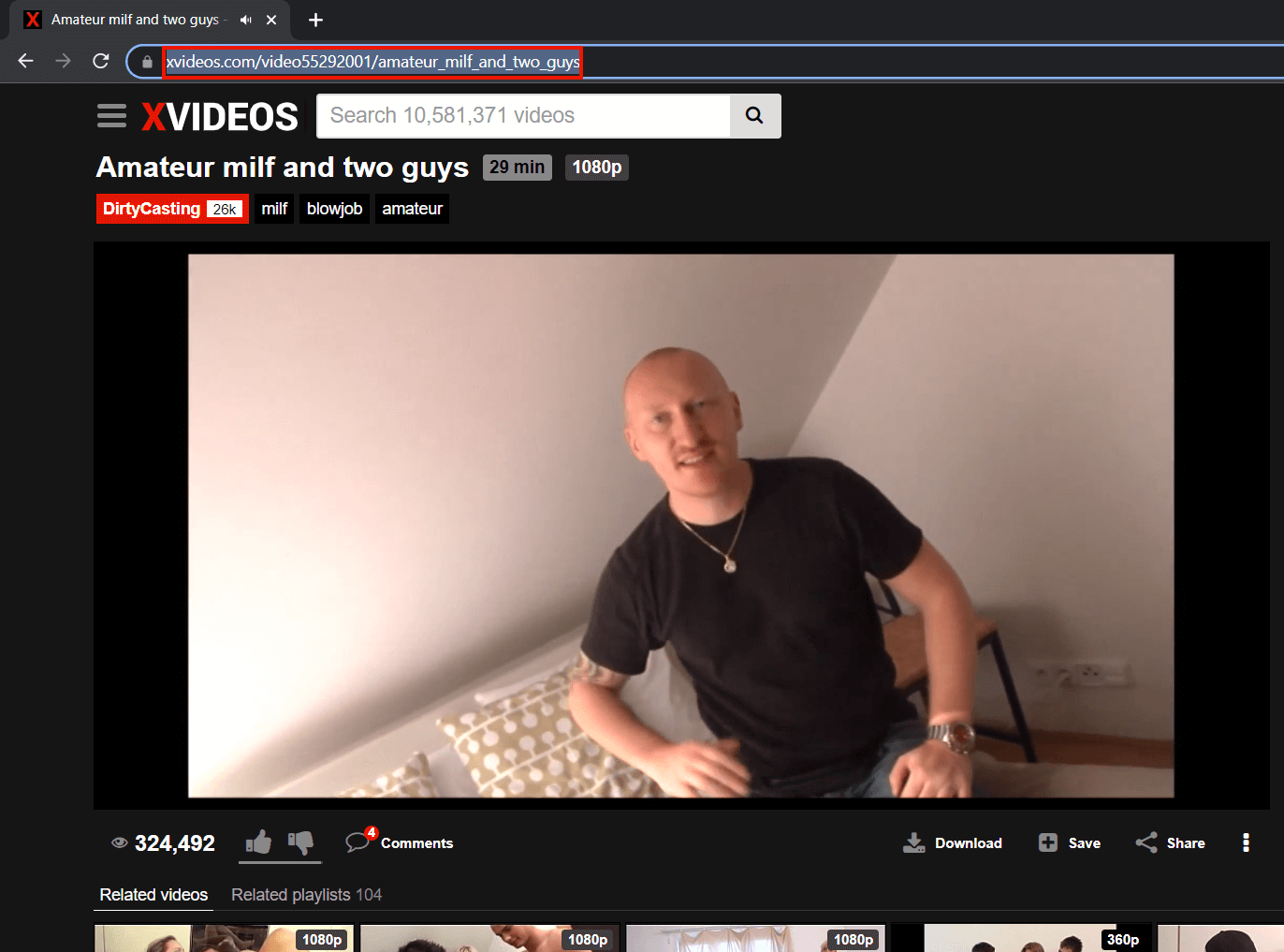 כיצד לתפוס הורדה של Xvideos חובבים בשלבים פשוטים