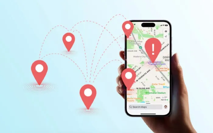 Kā viltot savu atrašanās vietu iPhone tālrunī bez datora