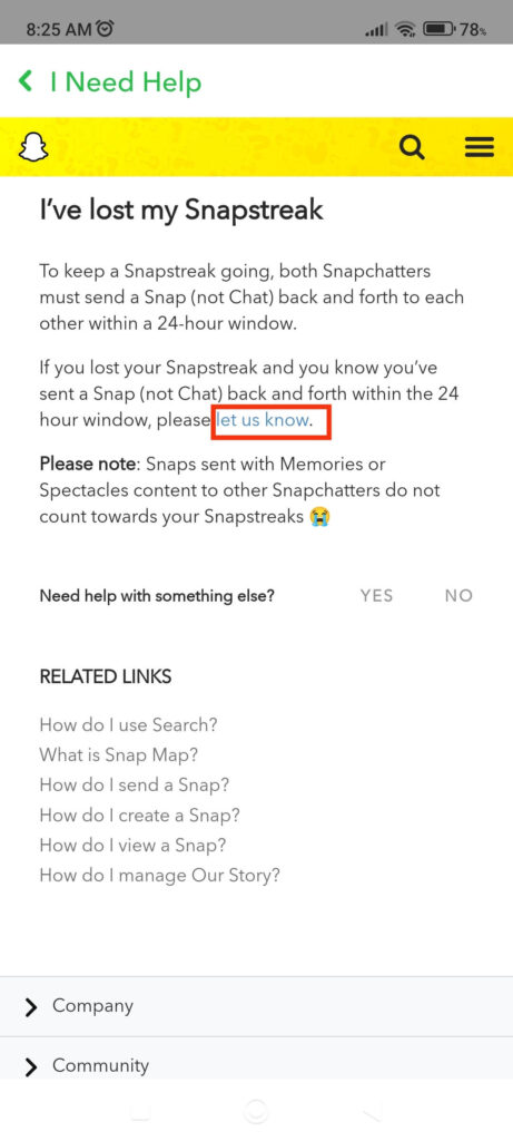 Mistet Snapchat-rækken? Sådan gendannes og får du den tilbage