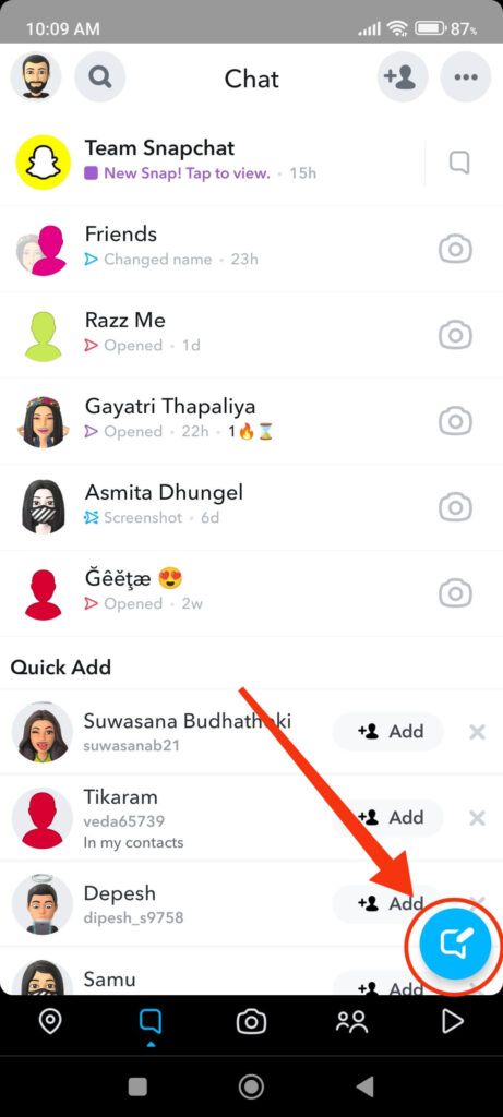 Jinsi ya Kufanya Gumzo la Kikundi Kwenye Snapchat