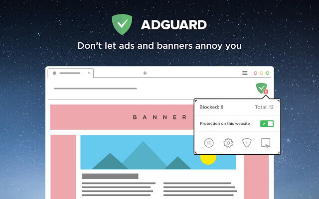 Adguard entfernen Bannerwerbung