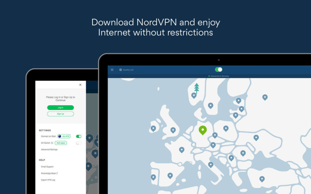 saihestu interneten iragazketa nordvpn