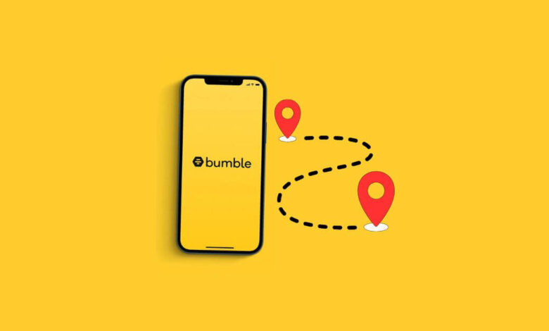 Como cambiar a localización en Bumble