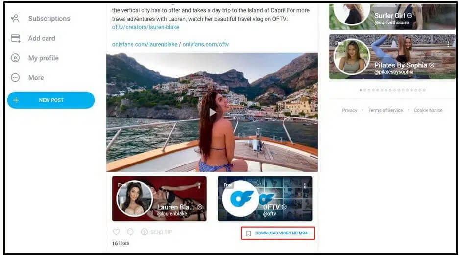 Faʻafefea ona faʻapipiʻi Onlyfans downloader chrome extension na o oe