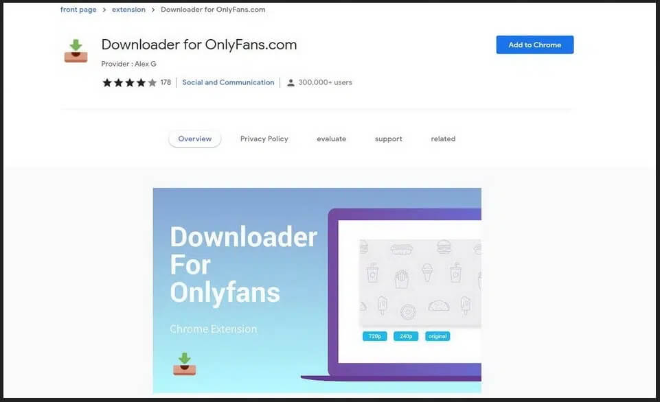 OnlyFans Chrome Uzantısı