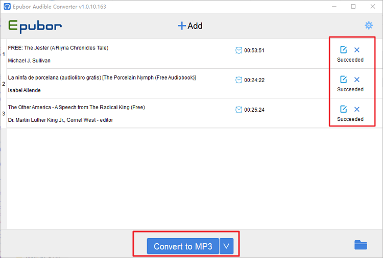 DRM പരിരക്ഷയില്ലാതെ കേൾക്കാവുന്ന AA/AAX, MP3 ലേക്ക് പരിവർത്തനം ചെയ്യുക