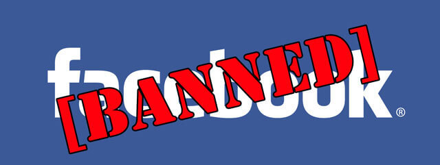 facebook banned