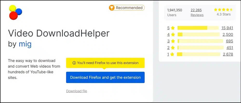 Лепшая праграма для загрузкі відэа OnlyFans для Firefox