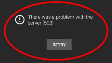 Cómo reparar el error 503 de YouTube