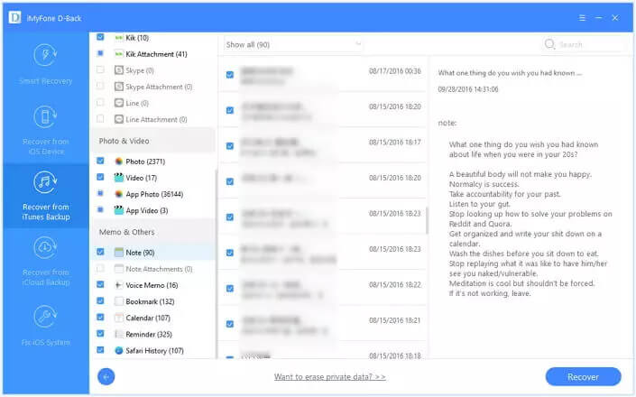 recover data from itunes backup