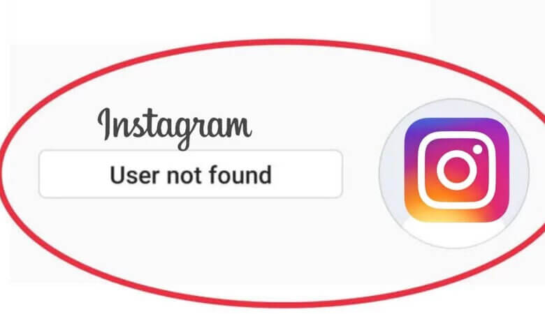 Wat betekent "Instagram-gebruiker niet gevonden"?