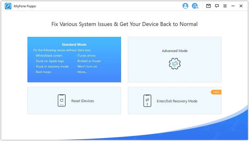 obnovitev sistema ios