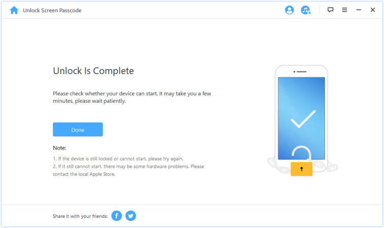 ondoa nenosiri la iphone