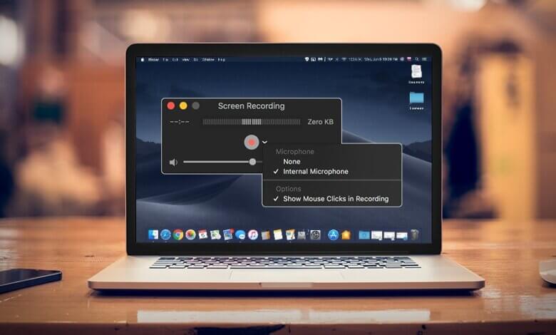 on screen recording mac