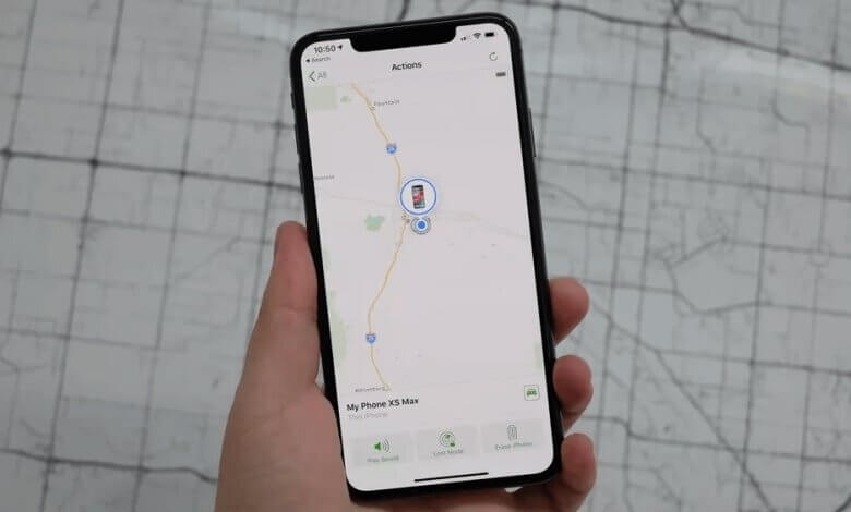 Wéi gesäit een d'Location vun engem op iPhone