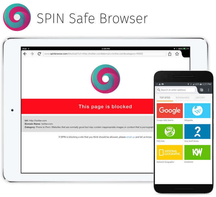 Spin Safe Browser