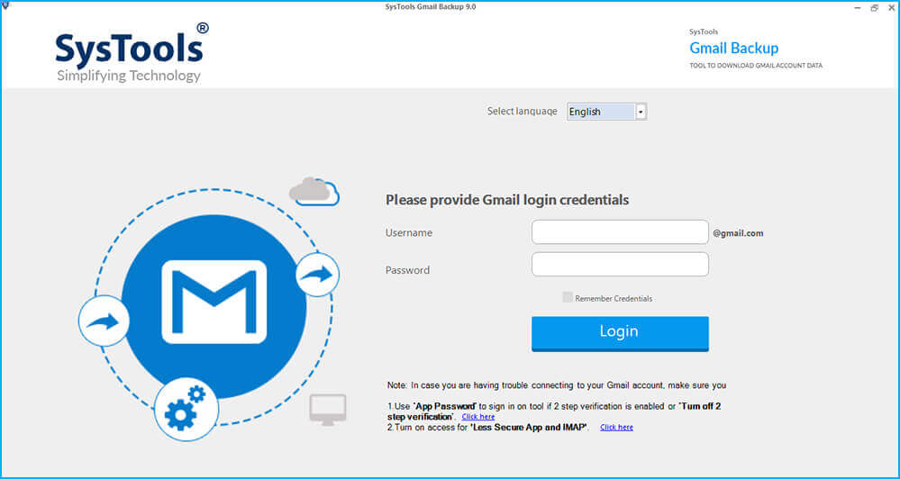 gmail biztonsági mentés