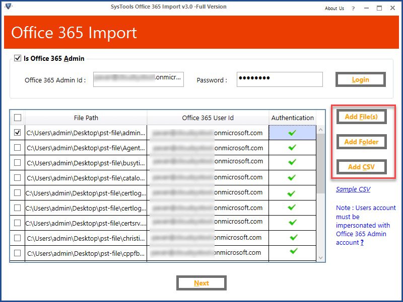 pst 파일 추가