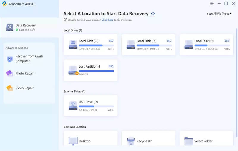 data recovery