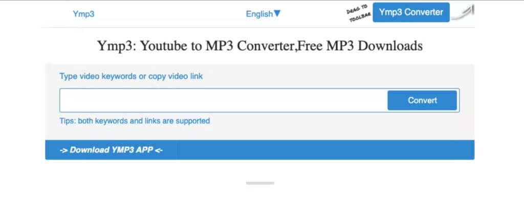 YMP3 - Konvertuesi i YouTube